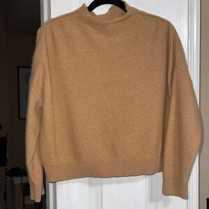 Urban Outfitters Tan Turtleneck 100% cashmere Sweater